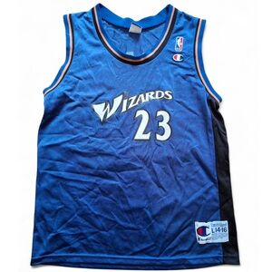 Champion NBA Washington Wizards Michael Jordan #23 Jersey Size Youth L (14-16).